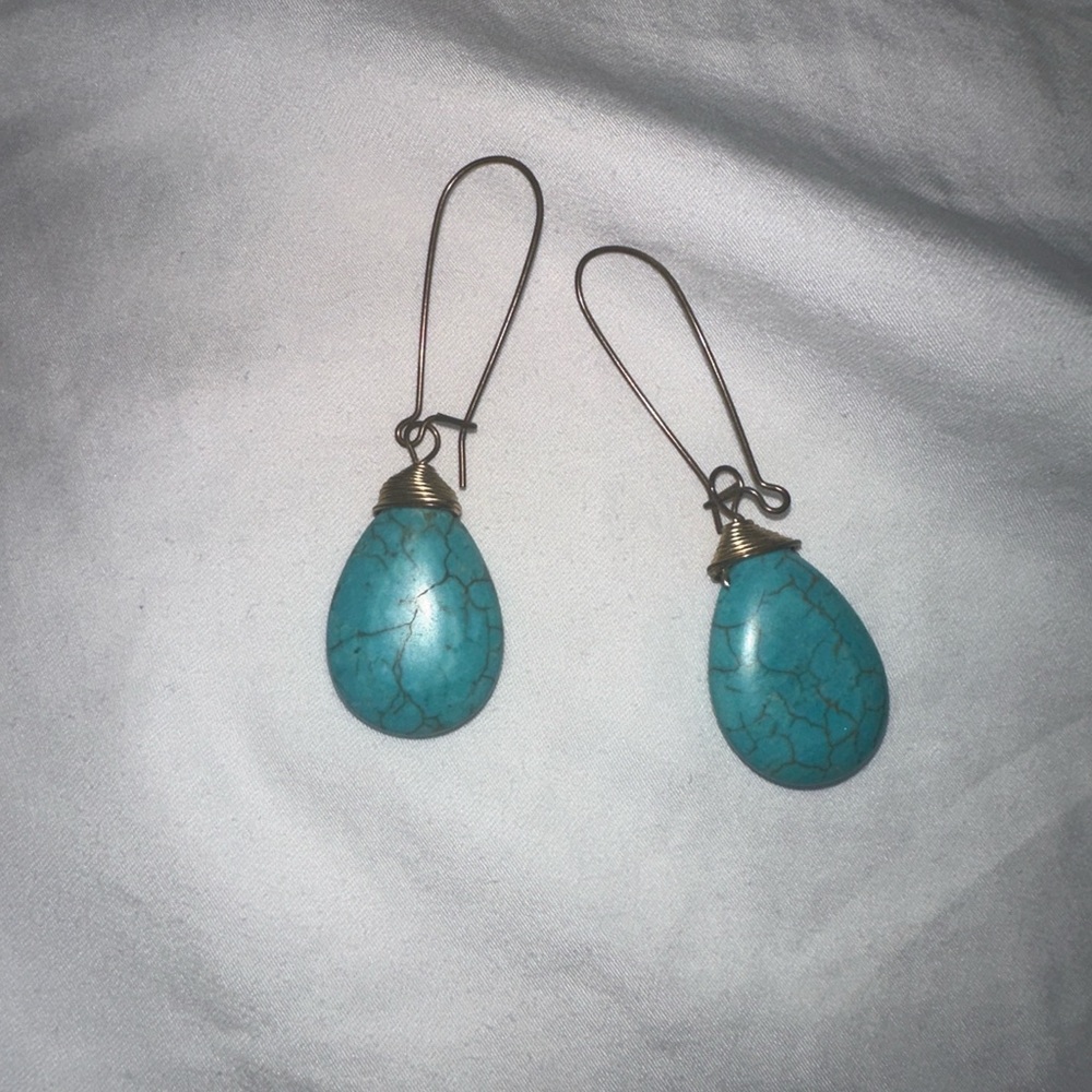 Turquoise Drop Earrings